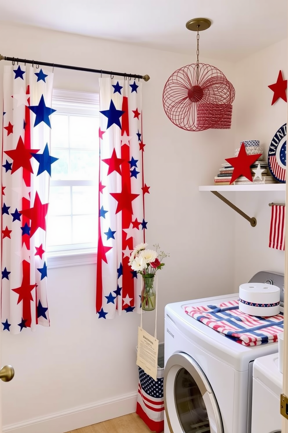 Independence Day Laundry Room Decorating Ideas 3