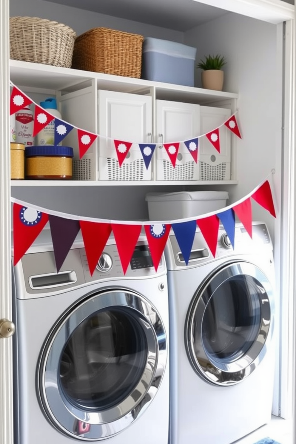 Independence Day Laundry Room Decorating Ideas 5