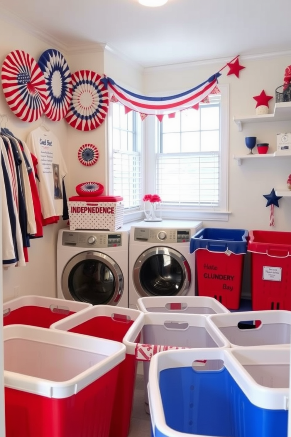 Independence Day Laundry Room Decorating Ideas 7