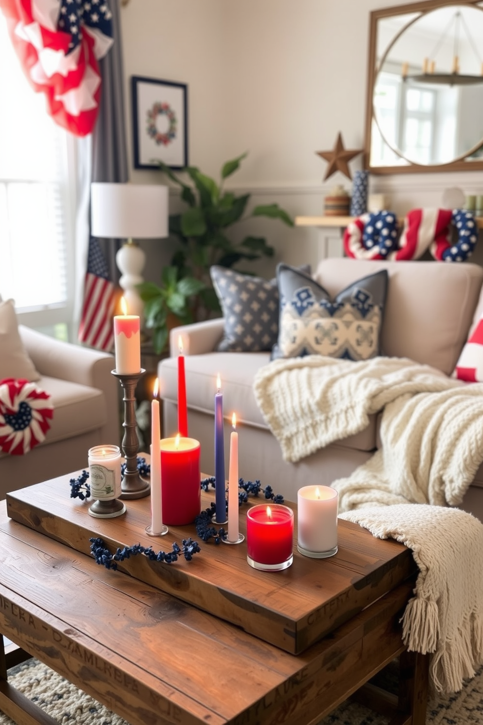 Independence Day Living Room Decorating Ideas 10