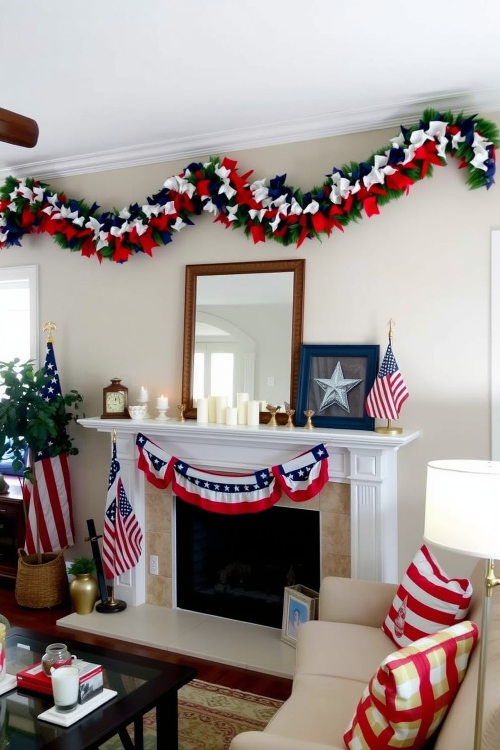 Independence Day Living Room Decorating Ideas 2