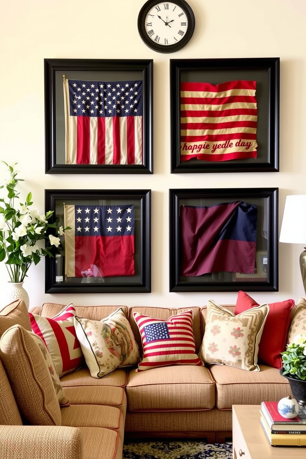 Independence Day Living Room Decorating Ideas 22