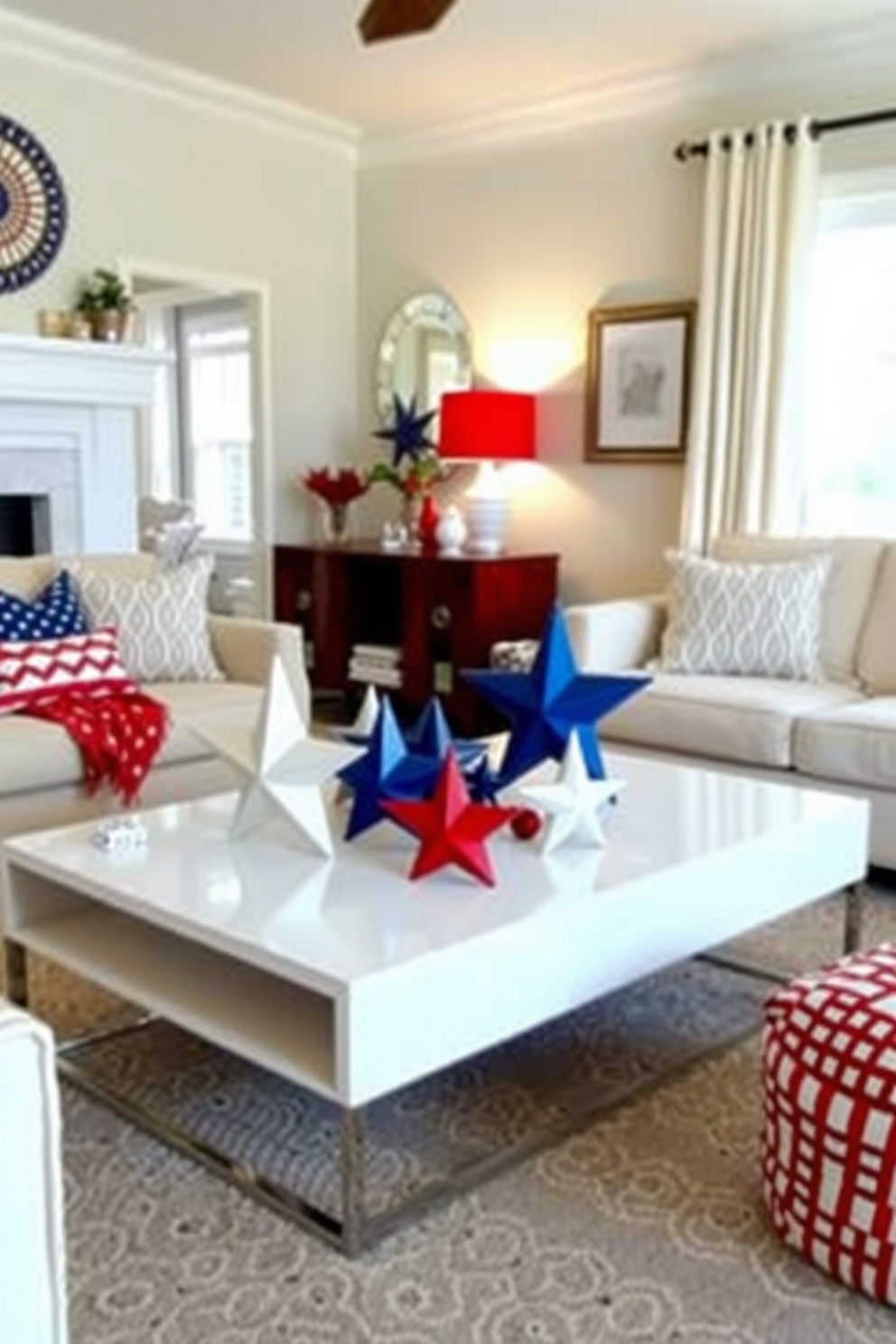 Independence Day Living Room Decorating Ideas 3