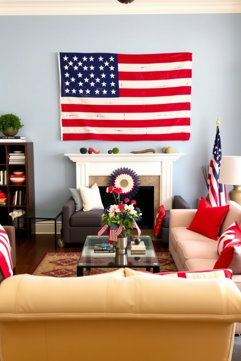 Independence Day Living Room Decorating Ideas 7