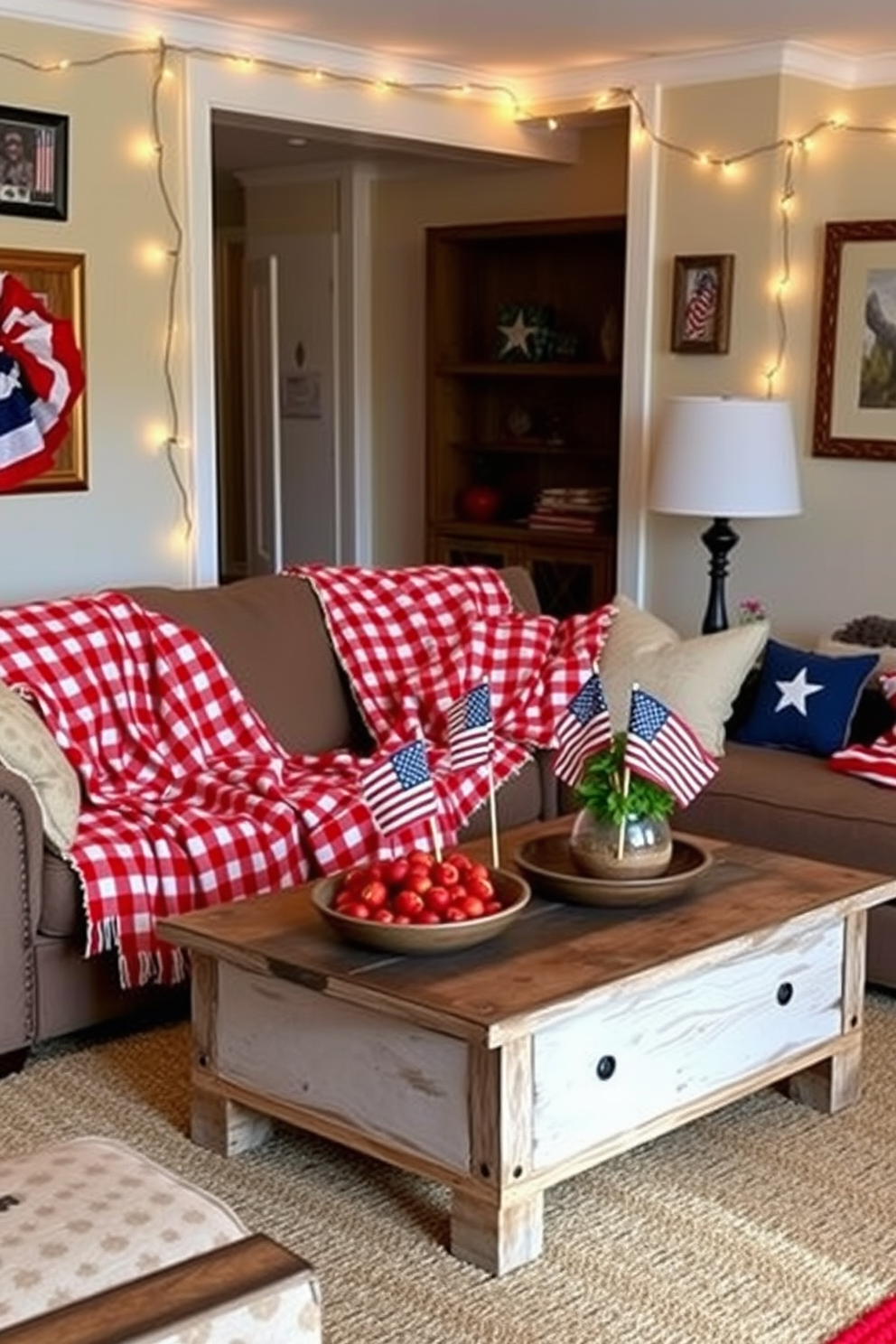 Independence Day Living Room Decorating Ideas 8