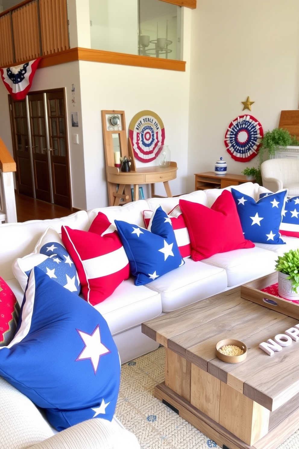 Independence Day Loft Decorating Ideas 1