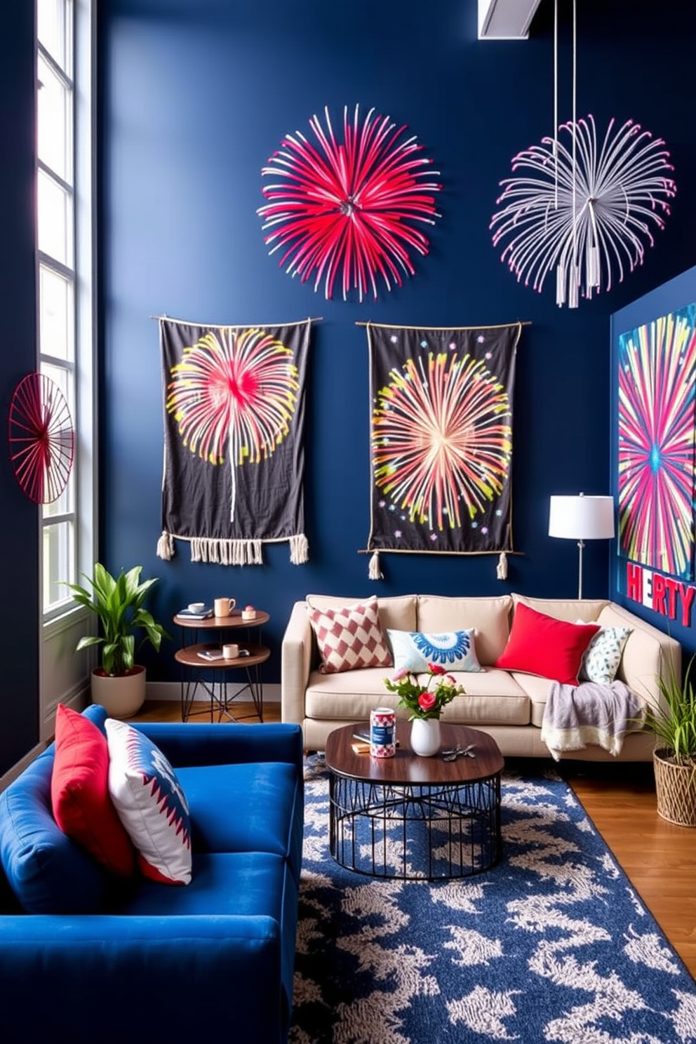 Independence Day Loft Decorating Ideas 12