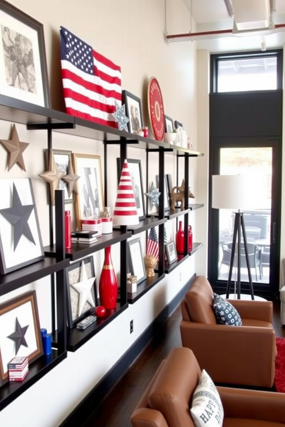 Independence Day Loft Decorating Ideas 18