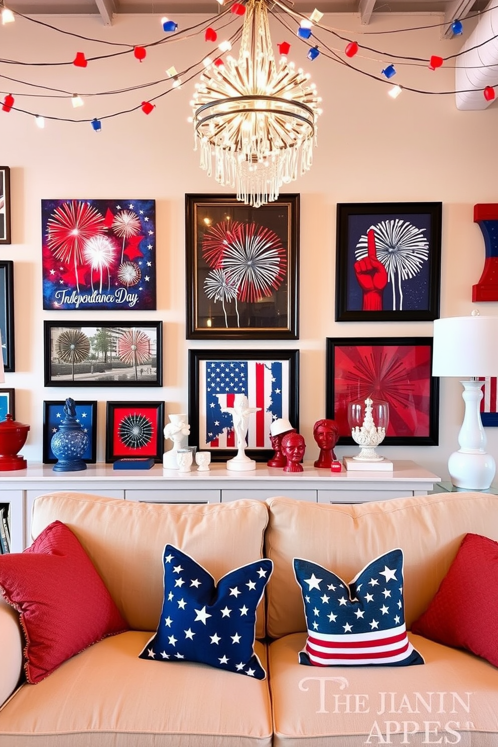 Independence Day Loft Decorating Ideas 23