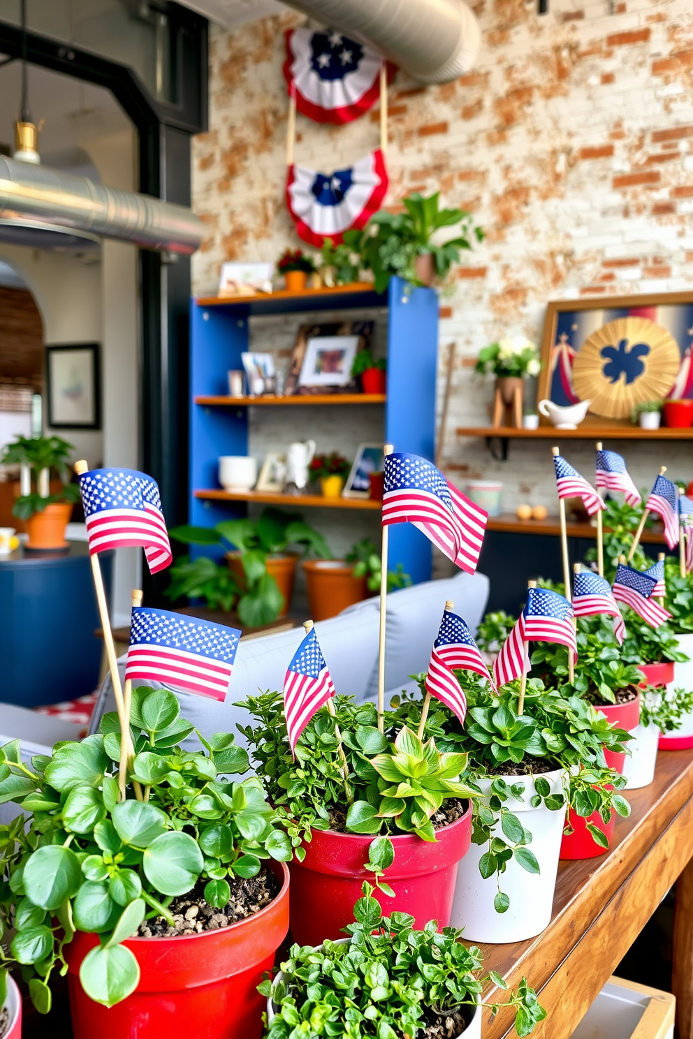 Independence Day Loft Decorating Ideas 9