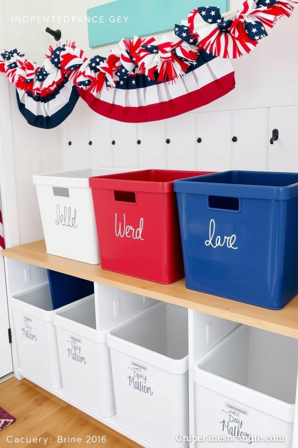 Independence Day Mudroom Decorating Ideas 10