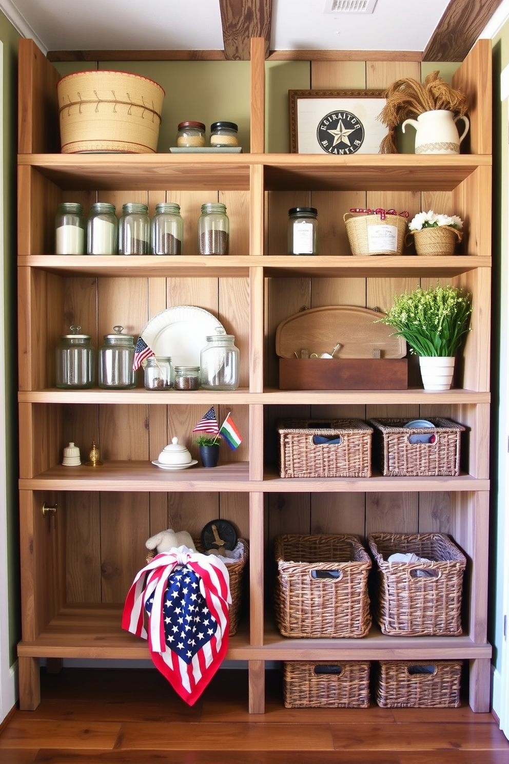 Independence Day Mudroom Decorating Ideas 13