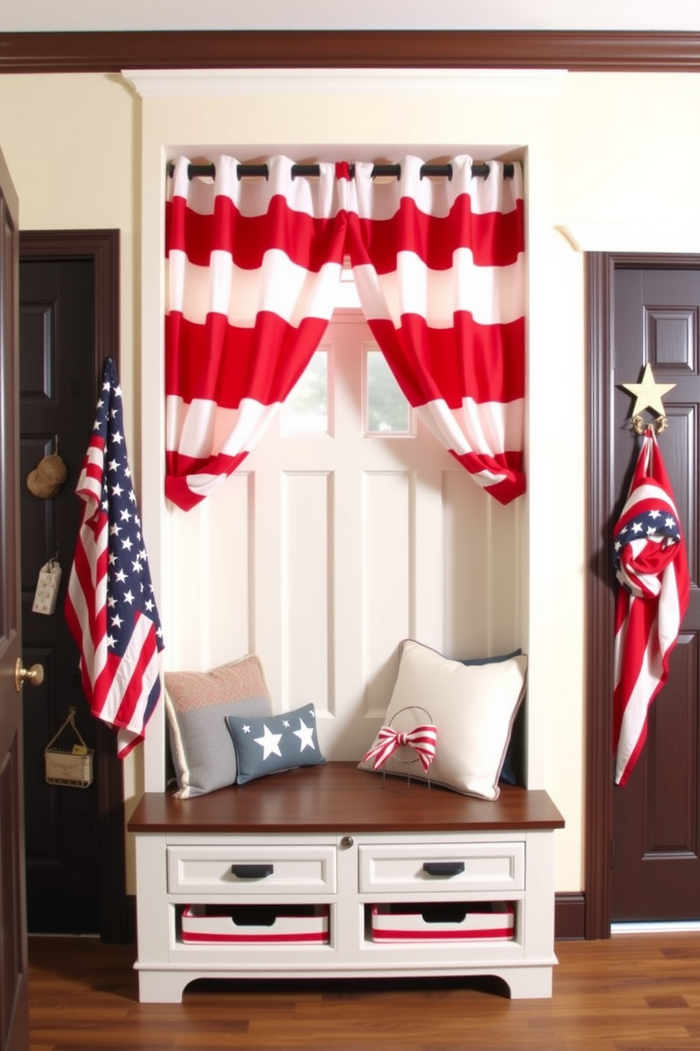 Independence Day Mudroom Decorating Ideas 14