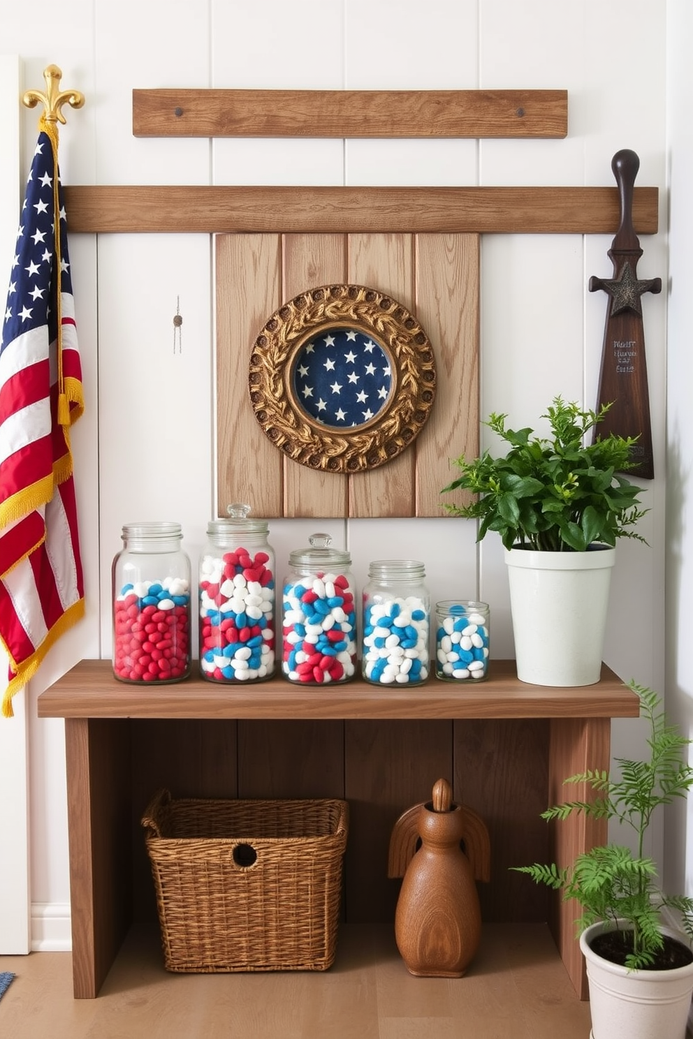 Independence Day Mudroom Decorating Ideas 15