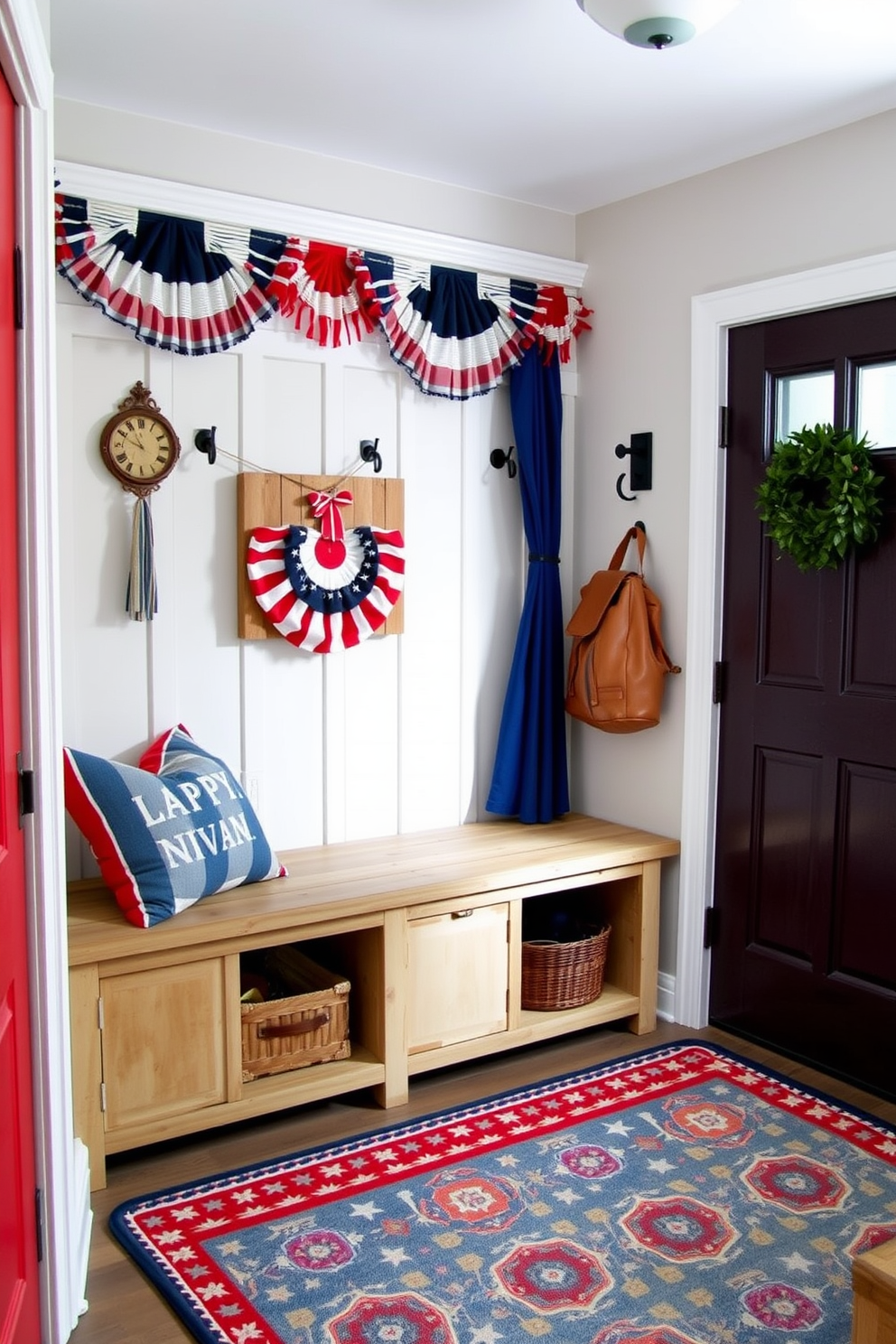 Independence Day Mudroom Decorating Ideas 19