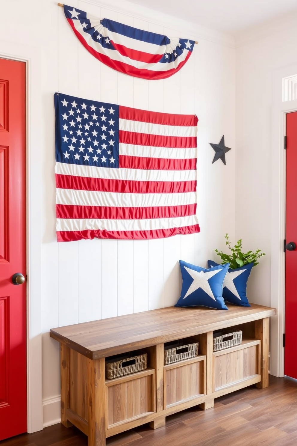 Independence Day Mudroom Decorating Ideas 2