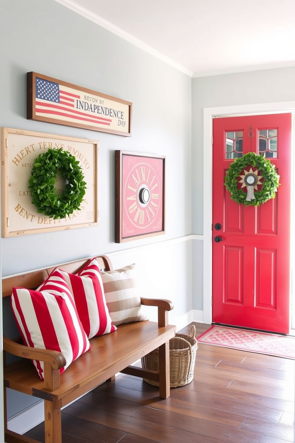 Independence Day Mudroom Decorating Ideas 20