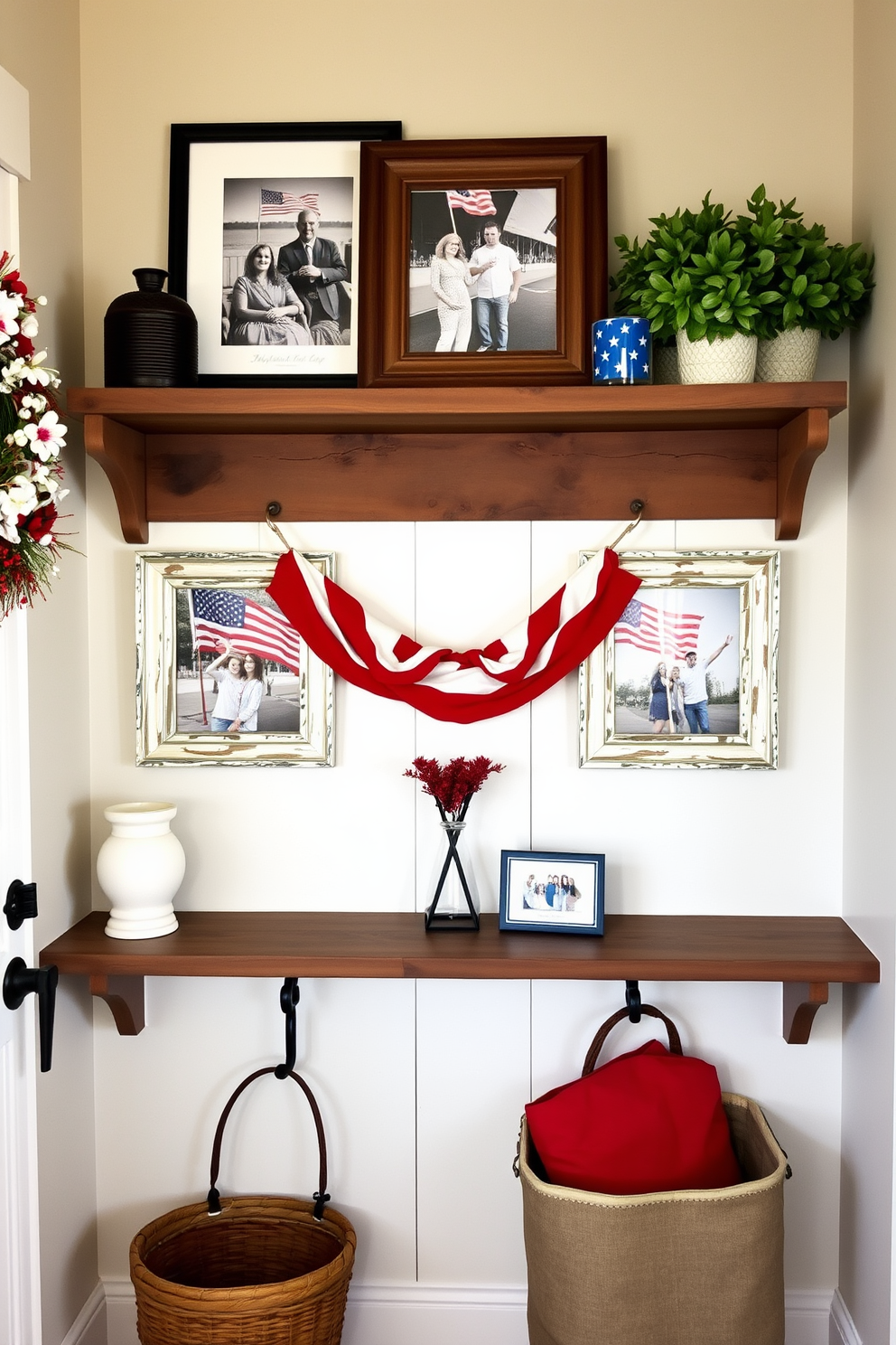 Independence Day Mudroom Decorating Ideas 26