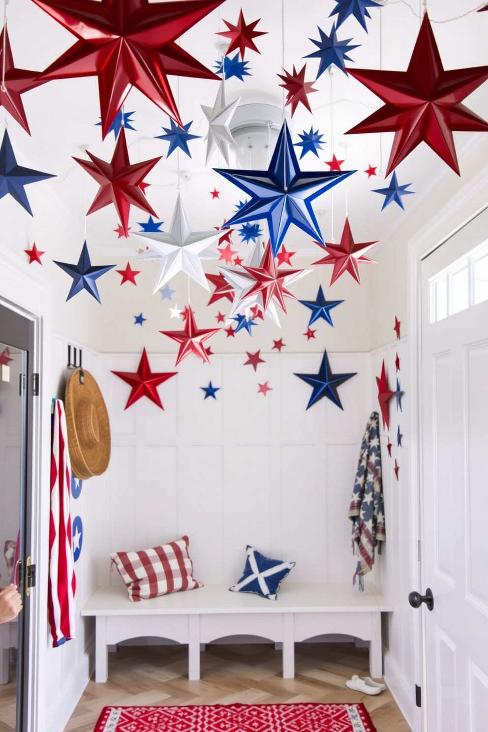 Independence Day Mudroom Decorating Ideas 28