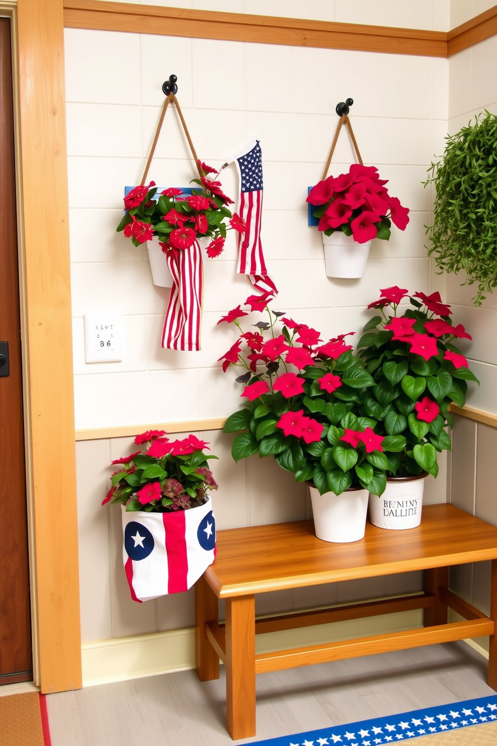 Independence Day Mudroom Decorating Ideas 30