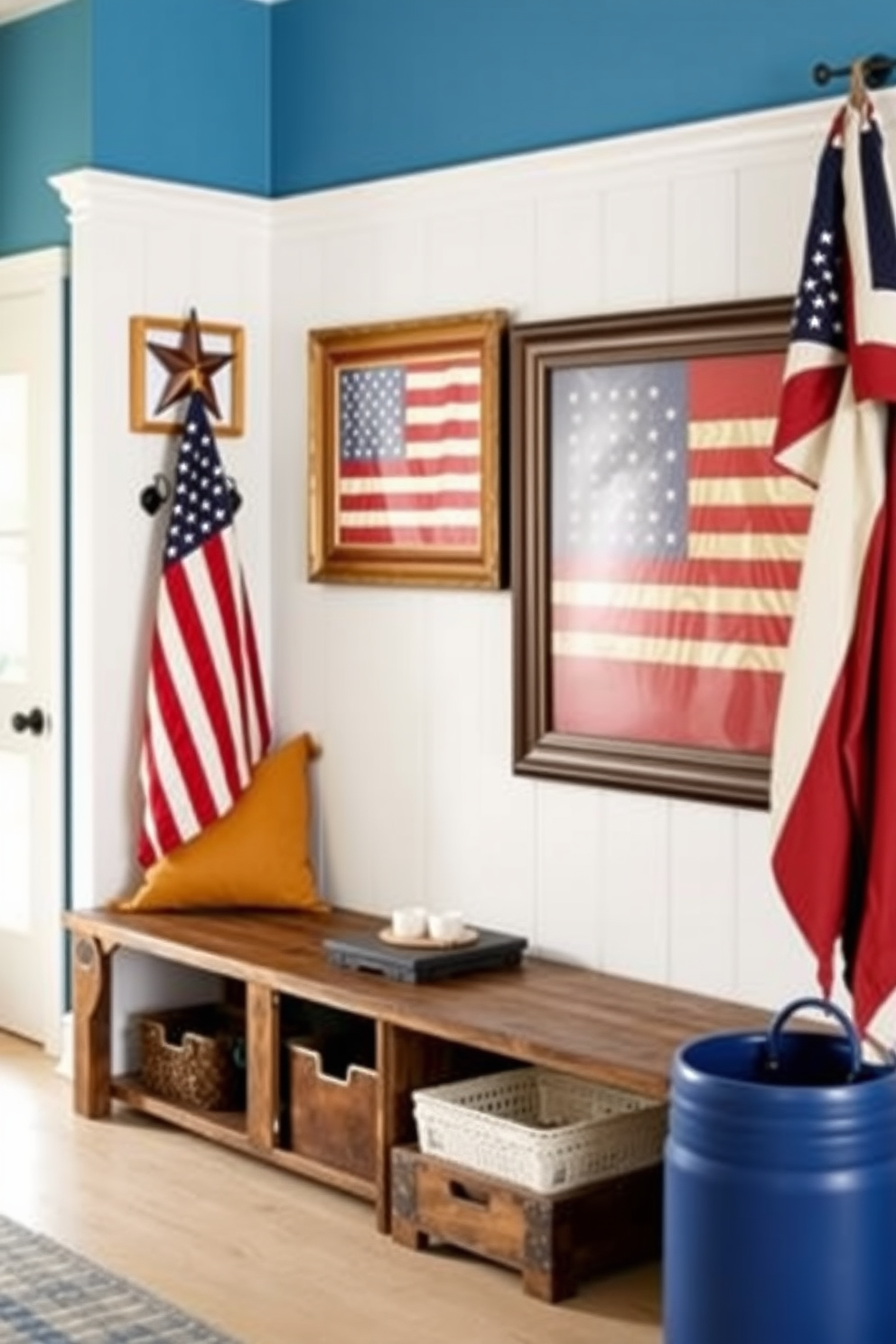 Independence Day Mudroom Decorating Ideas 5