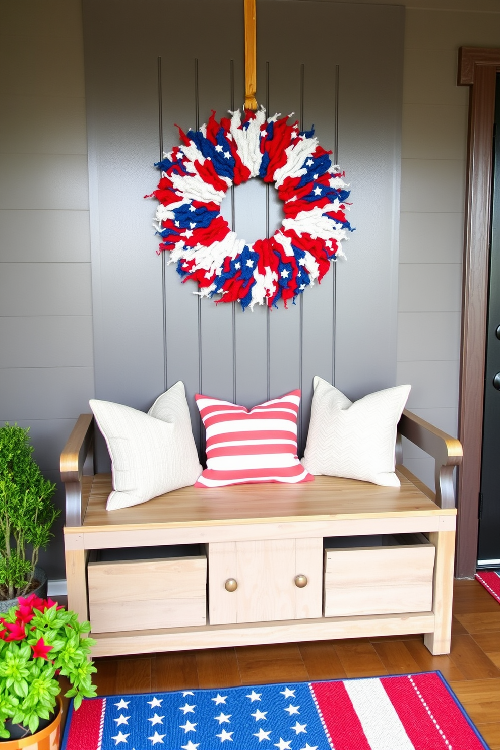 Independence Day Mudroom Decorating Ideas 7