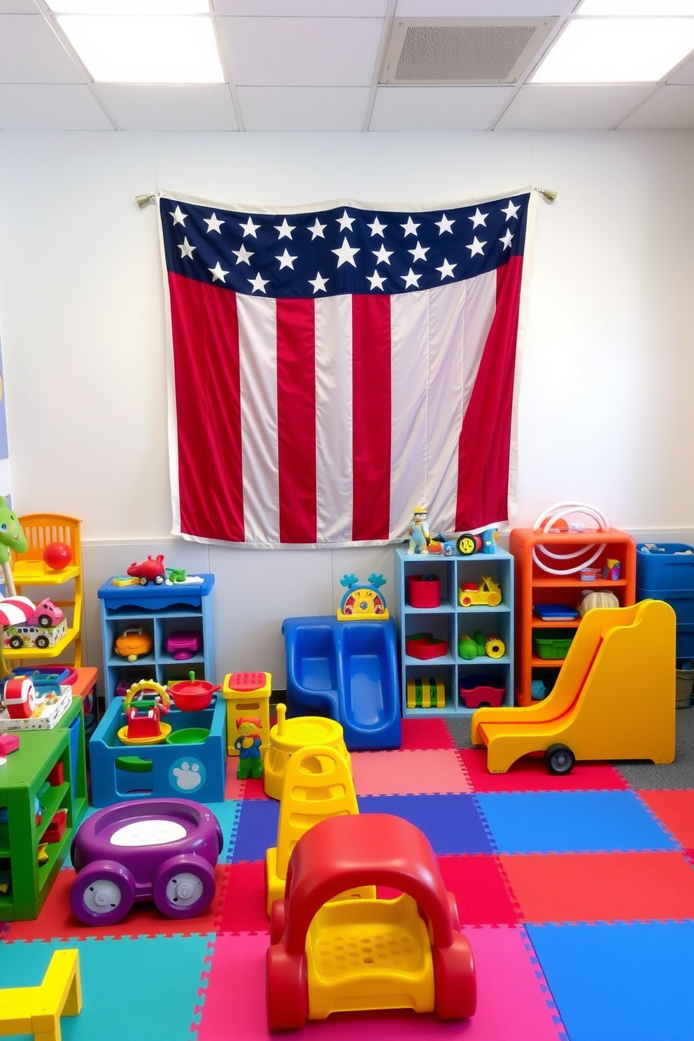 Independence Day Playroom Decorating Ideas 10