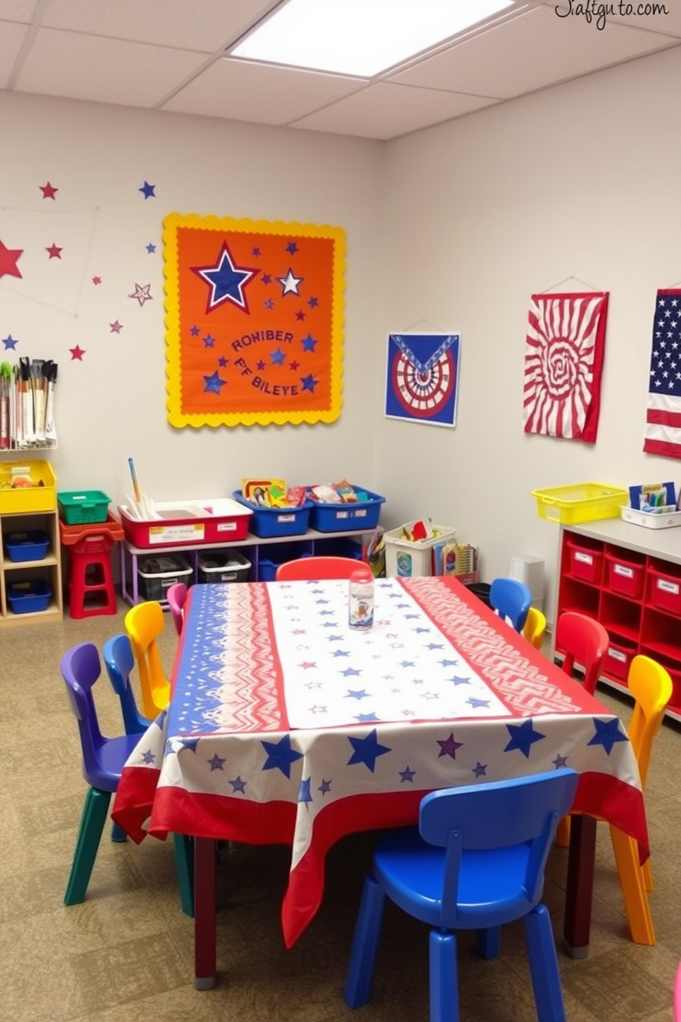 Independence Day Playroom Decorating Ideas 11