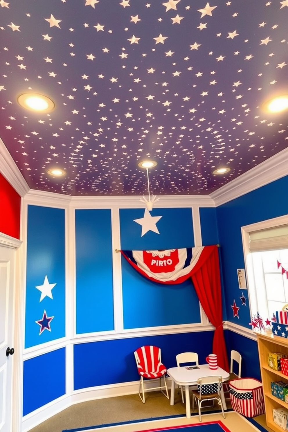 Independence Day Playroom Decorating Ideas 19