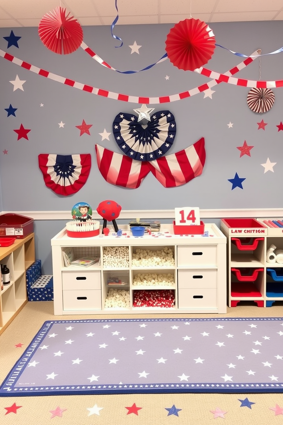 Independence Day Playroom Decorating Ideas 24