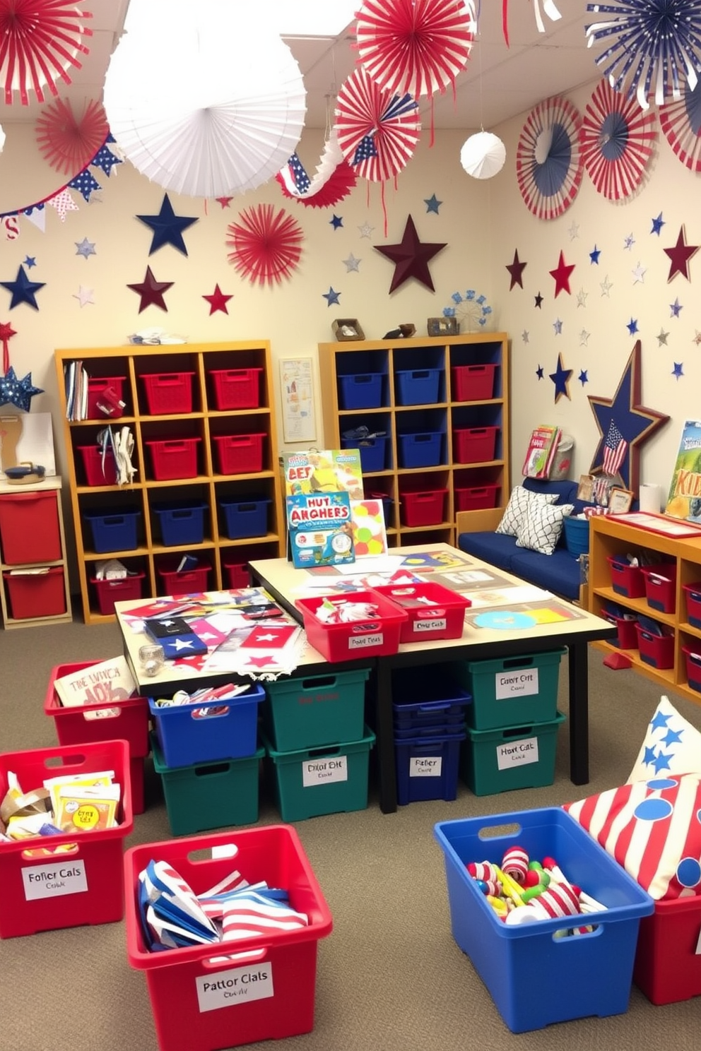 Independence Day Playroom Decorating Ideas 25