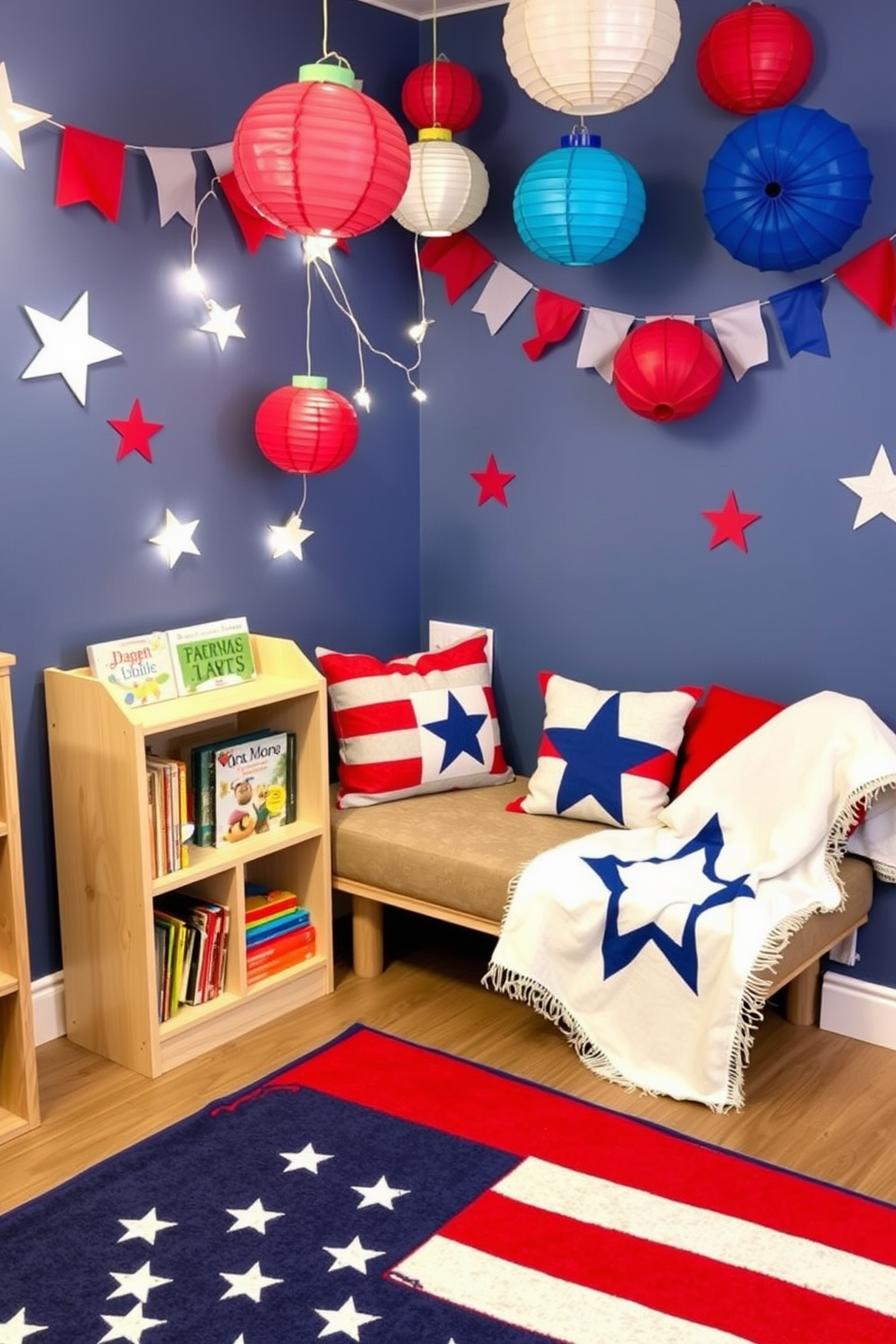 Independence Day Playroom Decorating Ideas 26