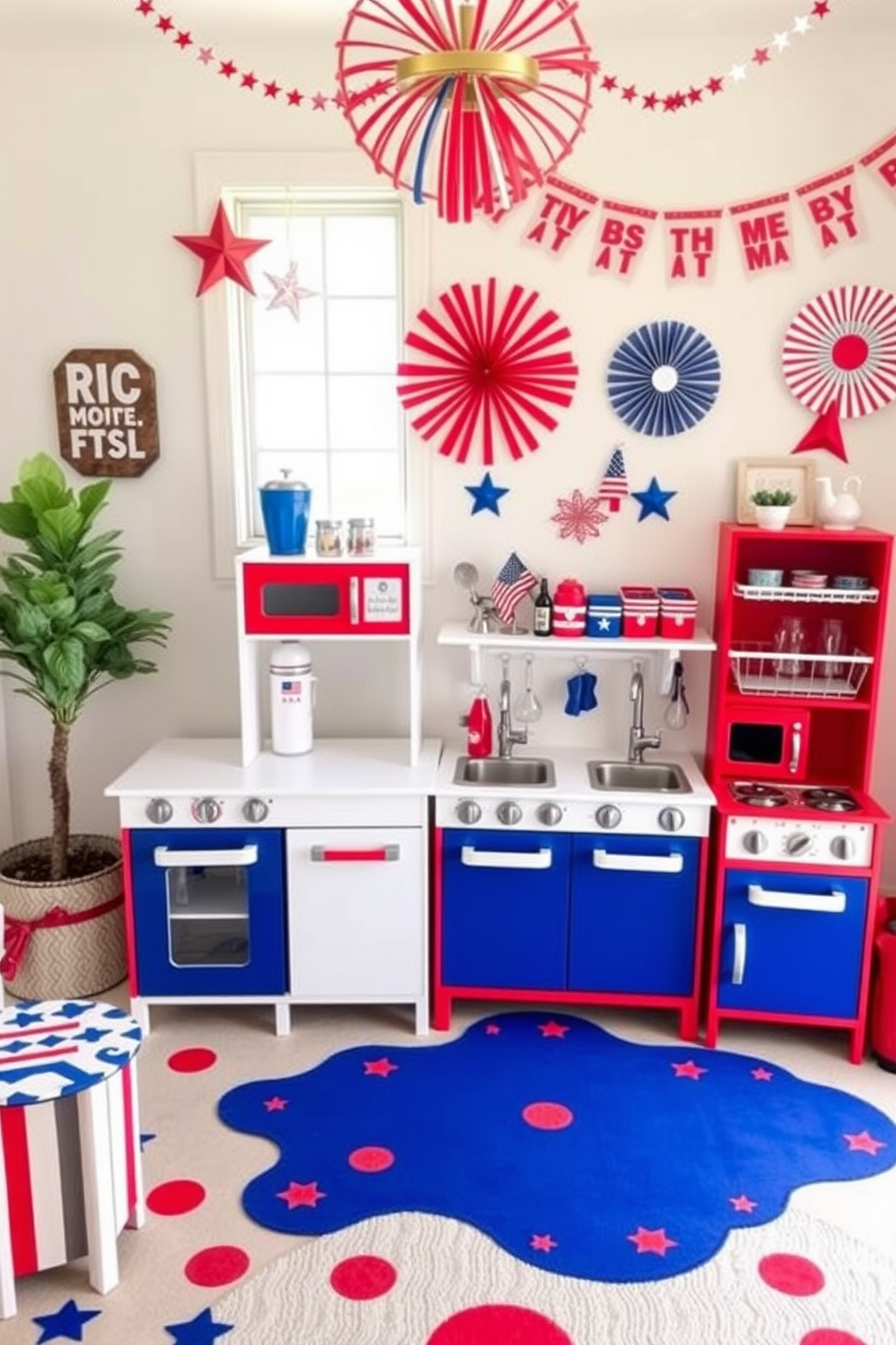 Independence Day Playroom Decorating Ideas 27