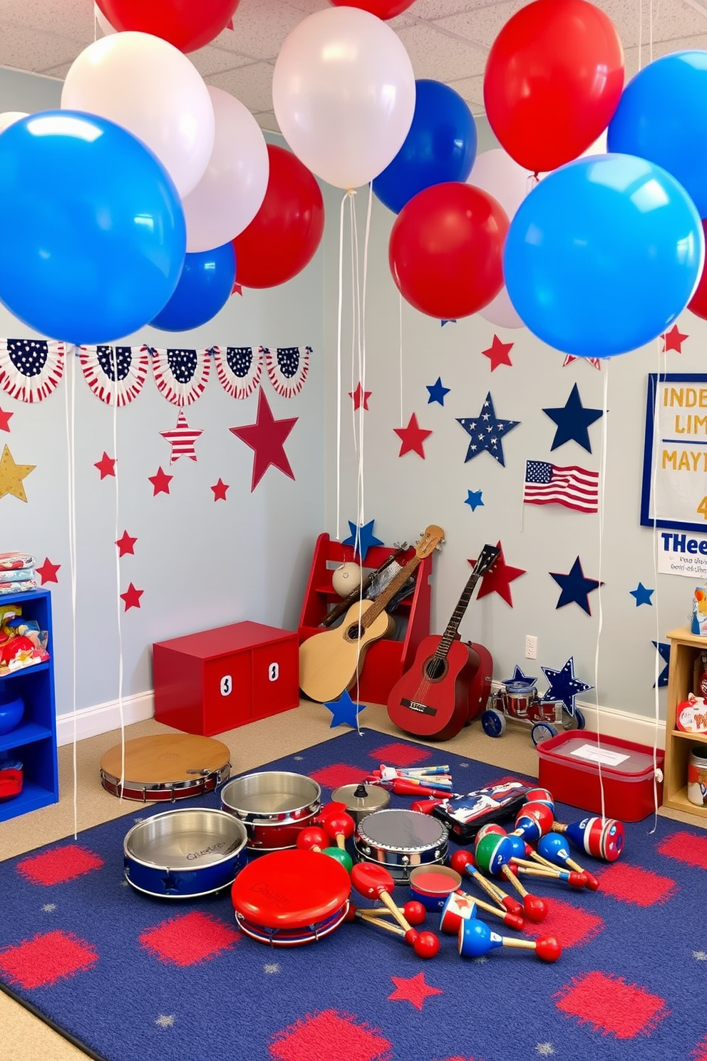 Independence Day Playroom Decorating Ideas 28