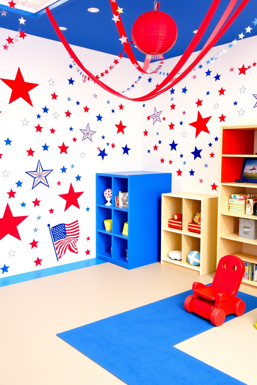 Independence Day Playroom Decorating Ideas 3