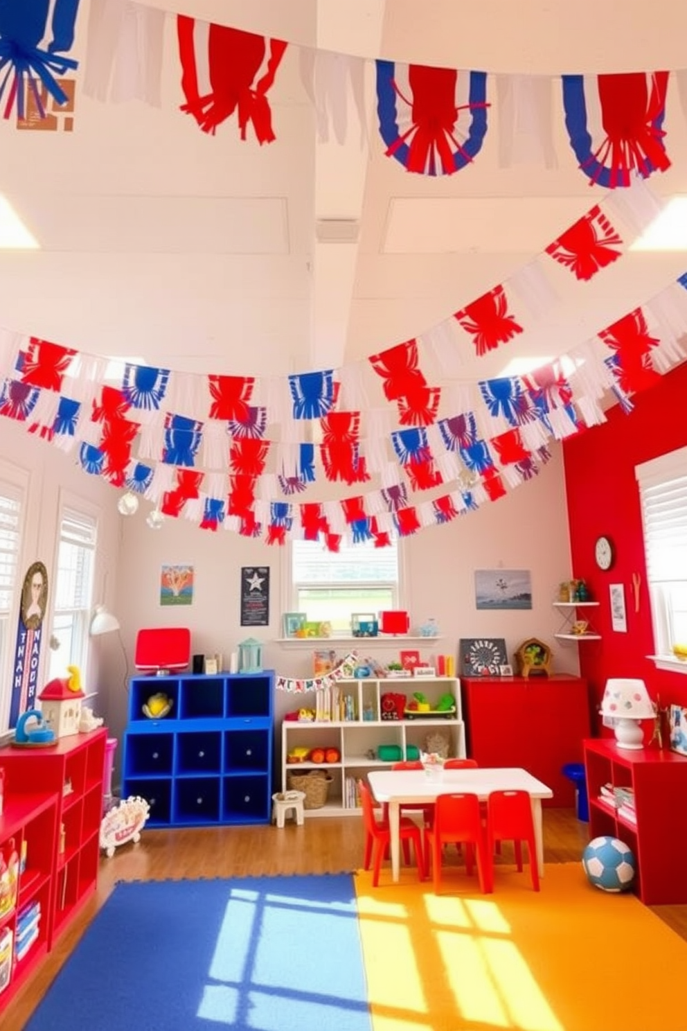 Independence Day Playroom Decorating Ideas 30