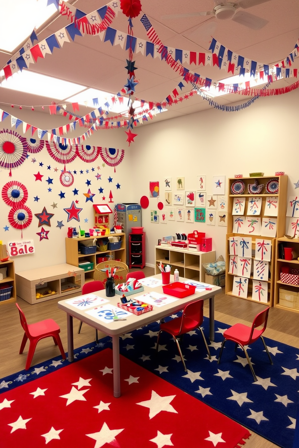 Independence Day Playroom Decorating Ideas 6