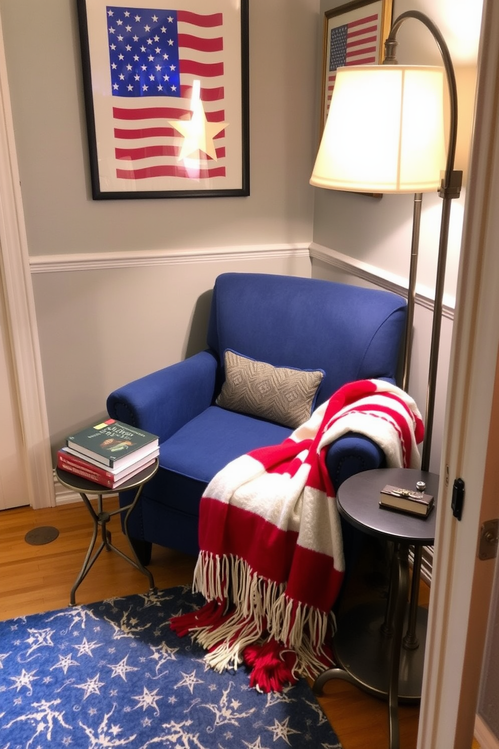 Independence Day Reading Nook Decorating Ideas 19