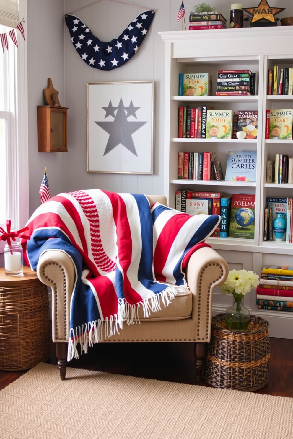 Independence Day Reading Nook Decorating Ideas 2