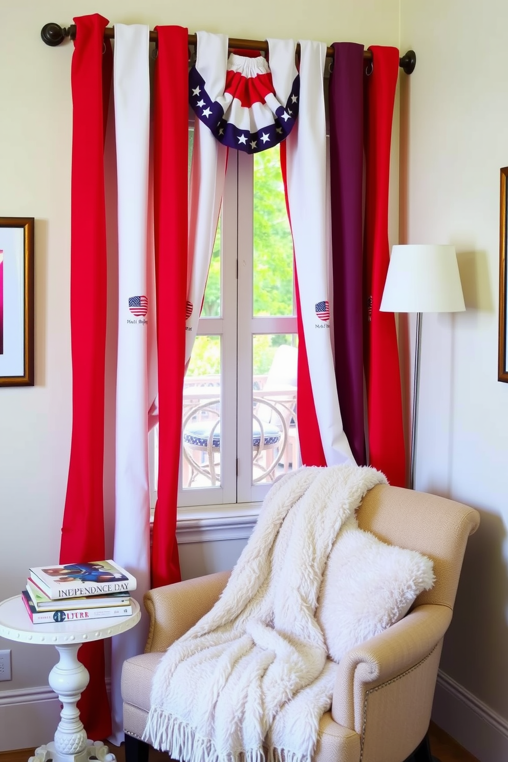 Independence Day Reading Nook Decorating Ideas 20