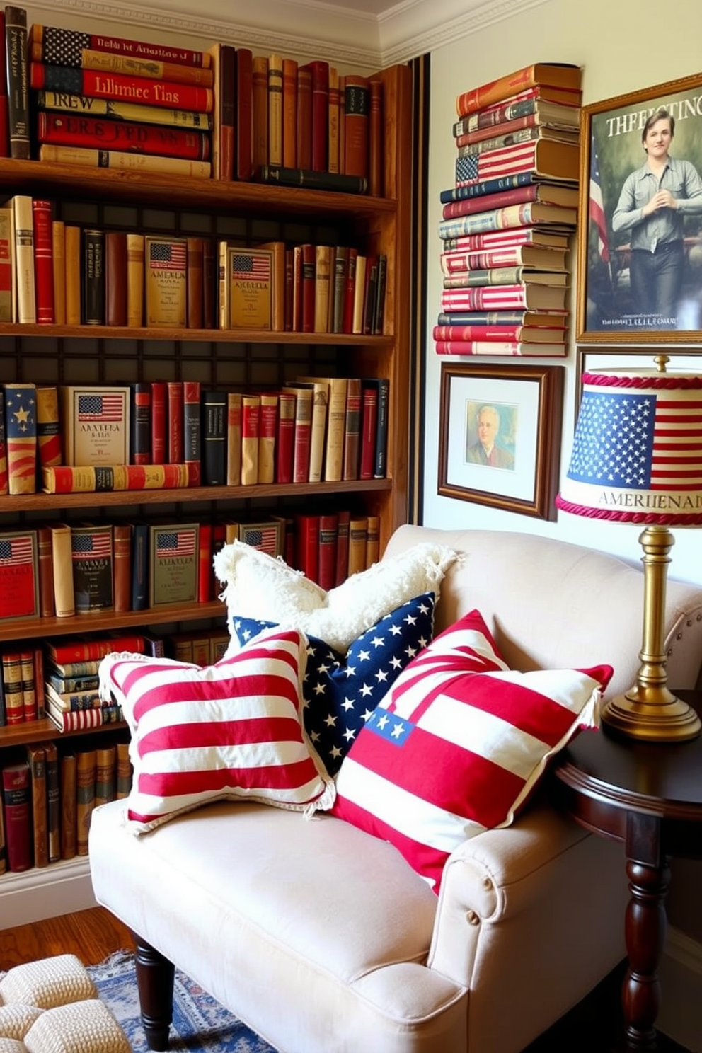 Independence Day Reading Nook Decorating Ideas 4