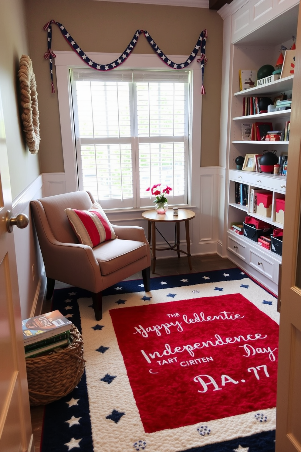 Independence Day Reading Nook Decorating Ideas 9