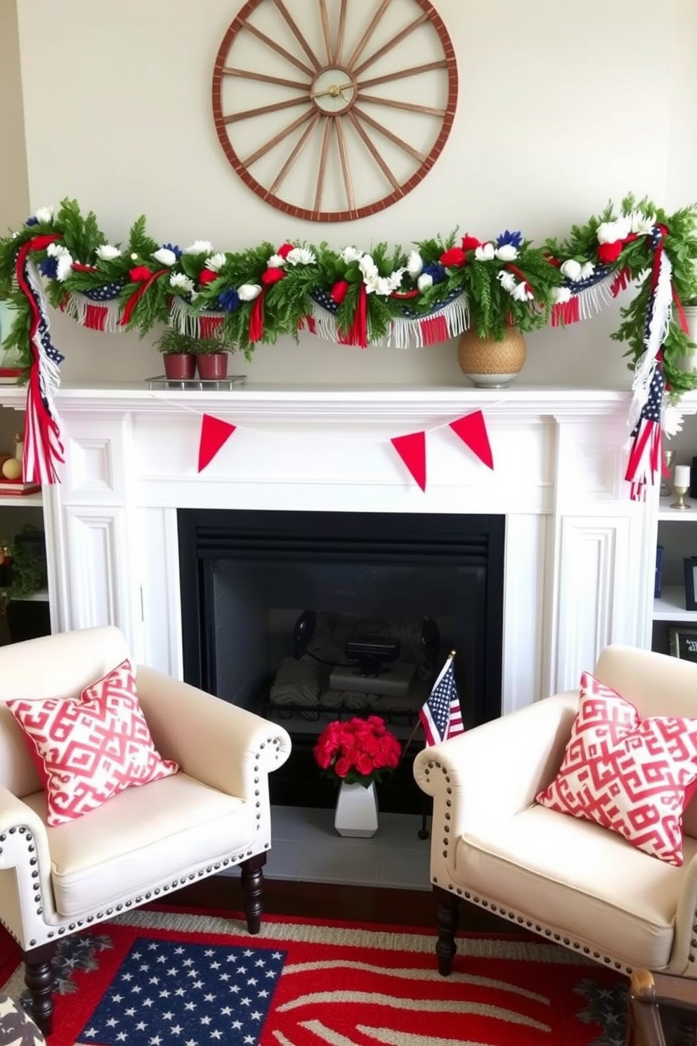 Independence Day Small Living Room Decorating Ideas 11