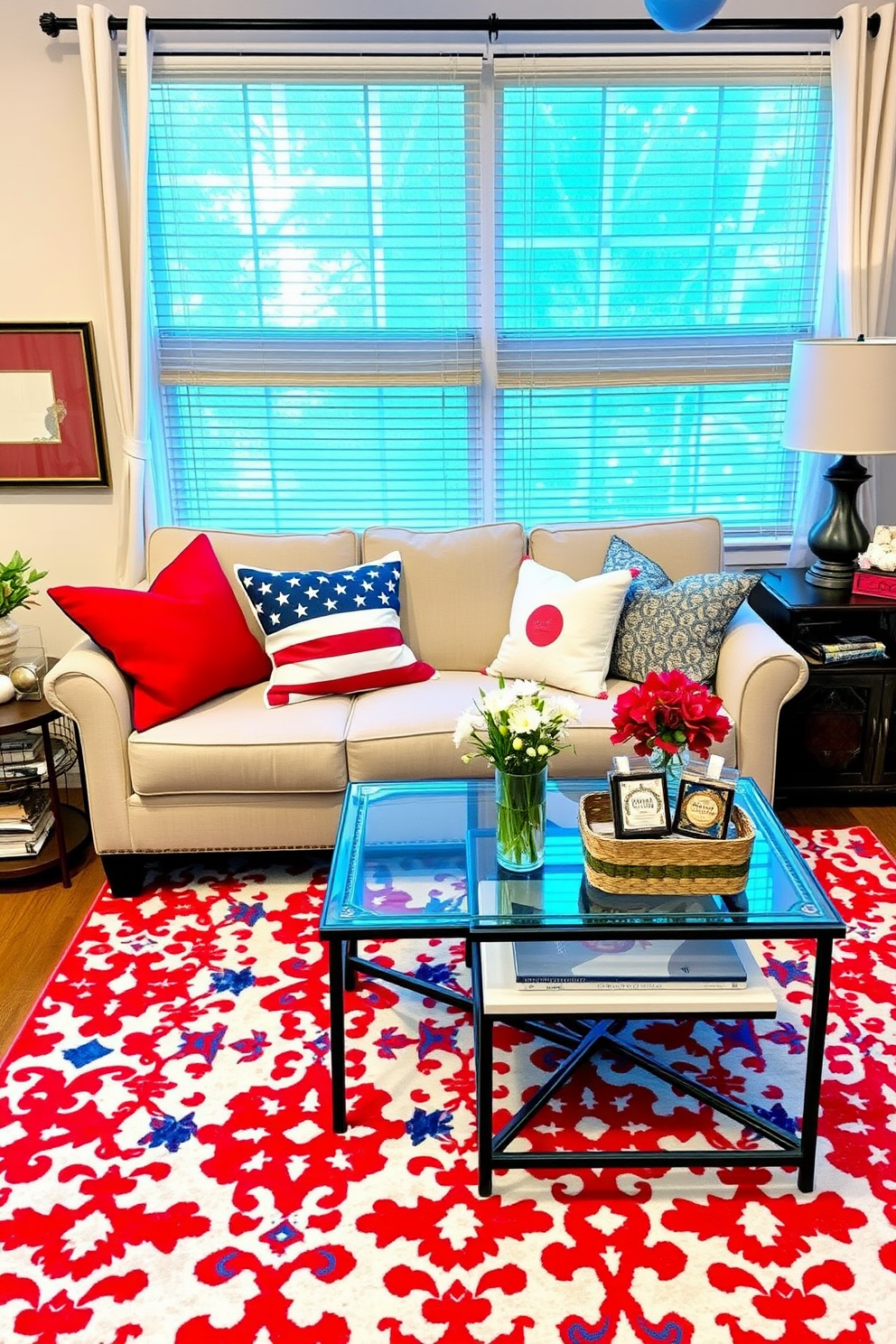 Independence Day Small Living Room Decorating Ideas 15