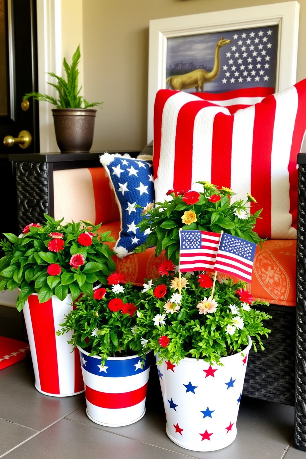 Independence Day Small Living Room Decorating Ideas 24