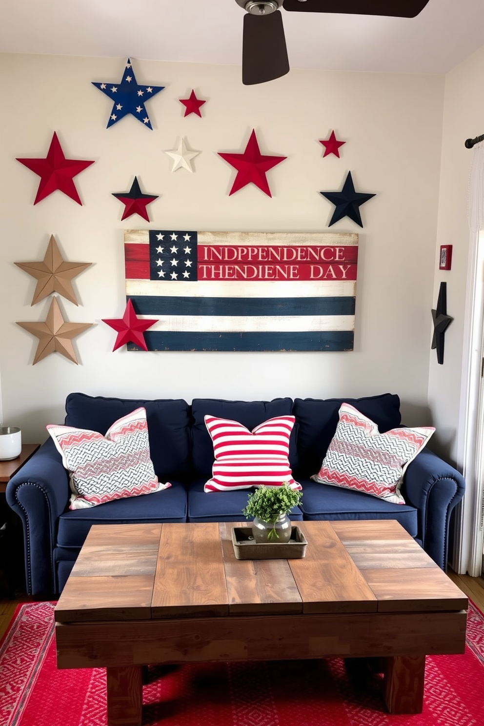 Independence Day Small Living Room Decorating Ideas 3