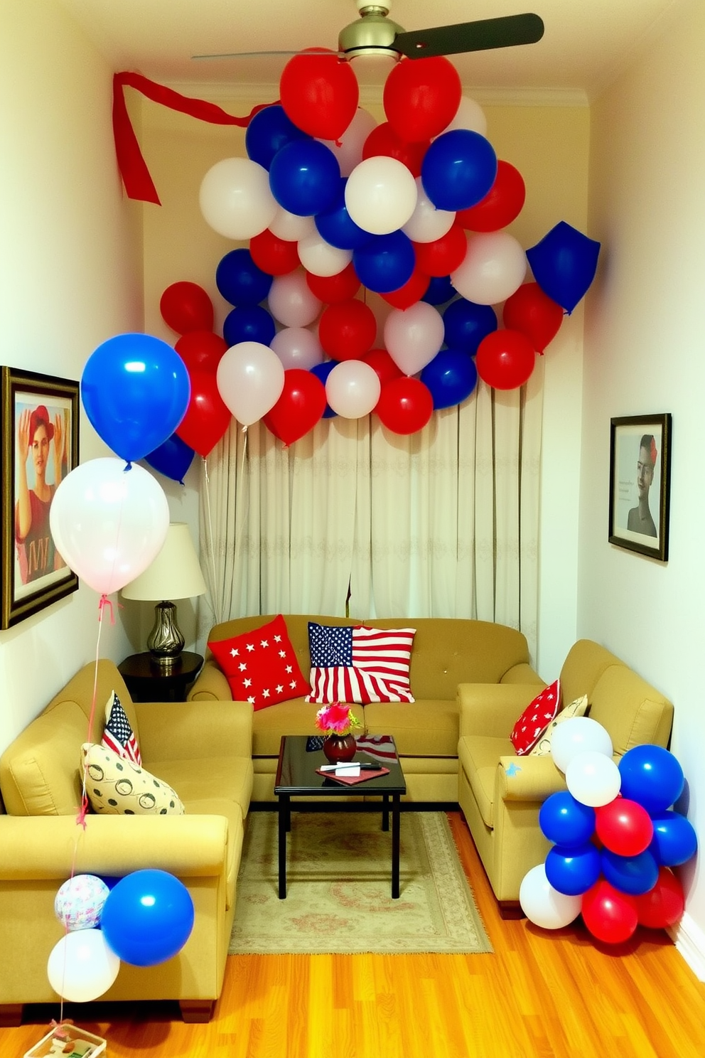 Independence Day Small Living Room Decorating Ideas 30