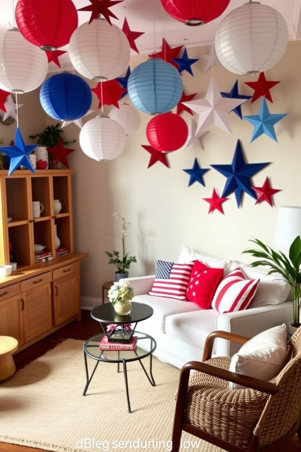 Independence Day Small Space Decorating Ideas 16