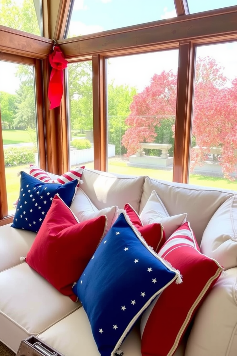 Independence Day Sunroom Decorating Ideas 1