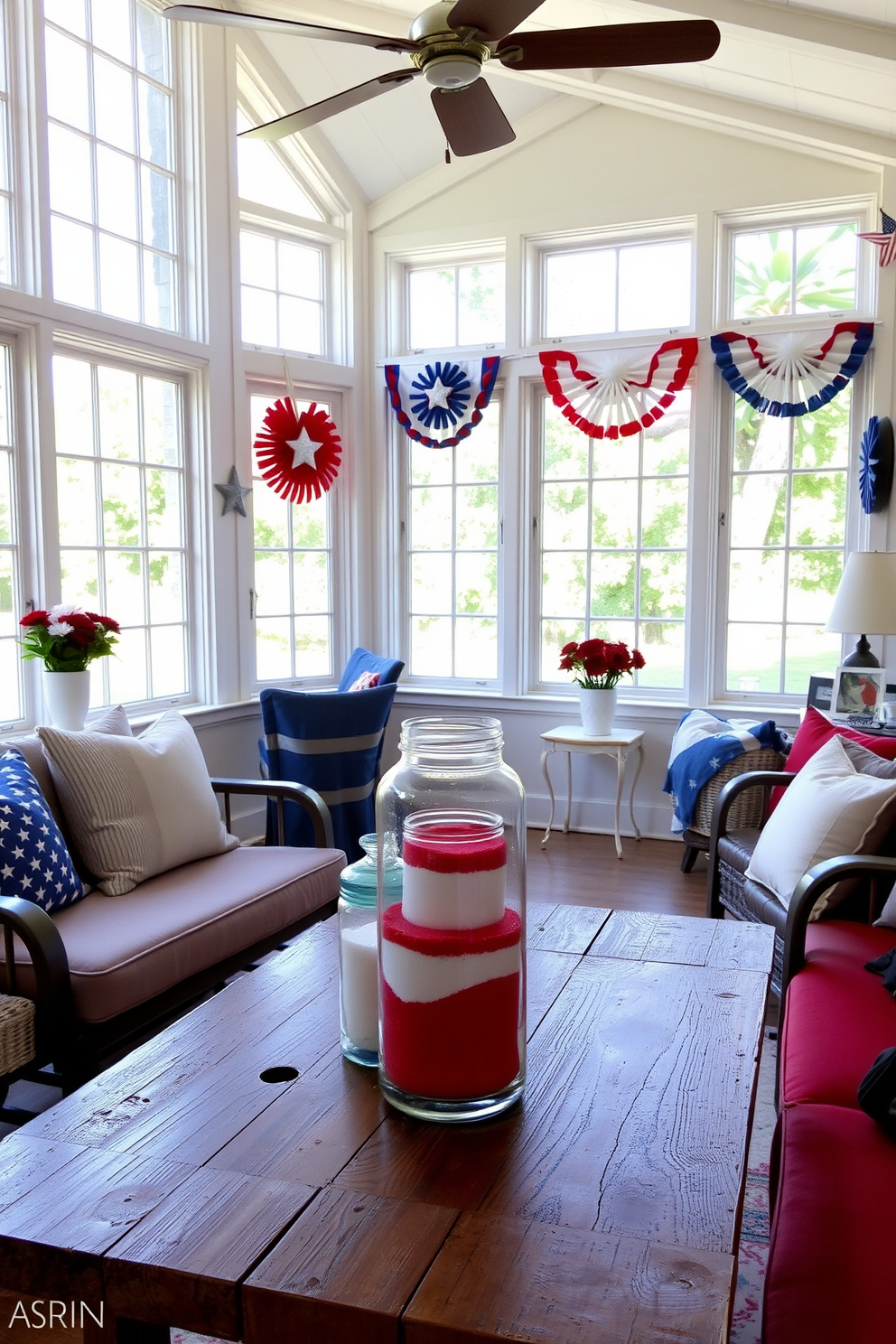 Independence Day Sunroom Decorating Ideas 10